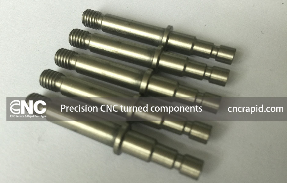 Precision CNC turned components