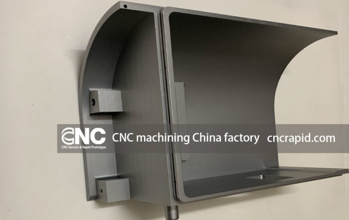 CNC machining China factory