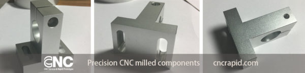 Precision CNC milled components, Custom CNC machining parts China