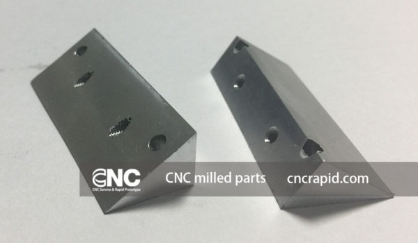 CNC milled parts, High precision parts services factory China