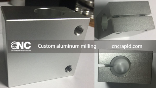 Custom aluminum milling turning CNC service - cncrapid.com