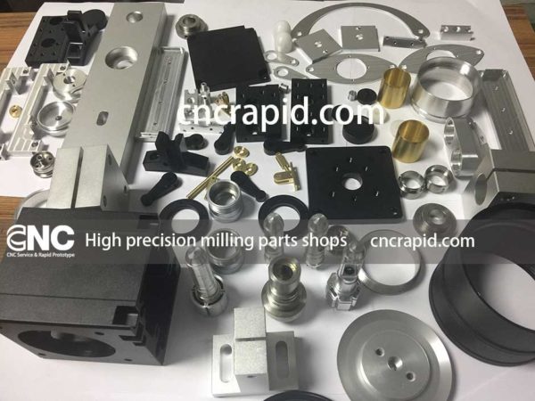 High precision milling parts shops, precision CNC machining services