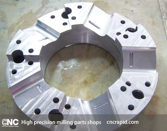 High precision milling parts shops, precision CNC machining services