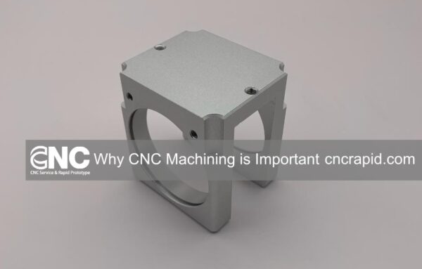 High-quality aluminum part created through CNC Rapid's Aluminum CNC Machining service