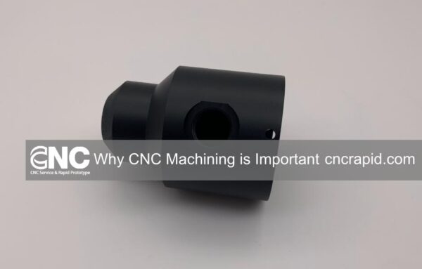 Detailed view of a custom CNC part manufactured by CNC Rapid