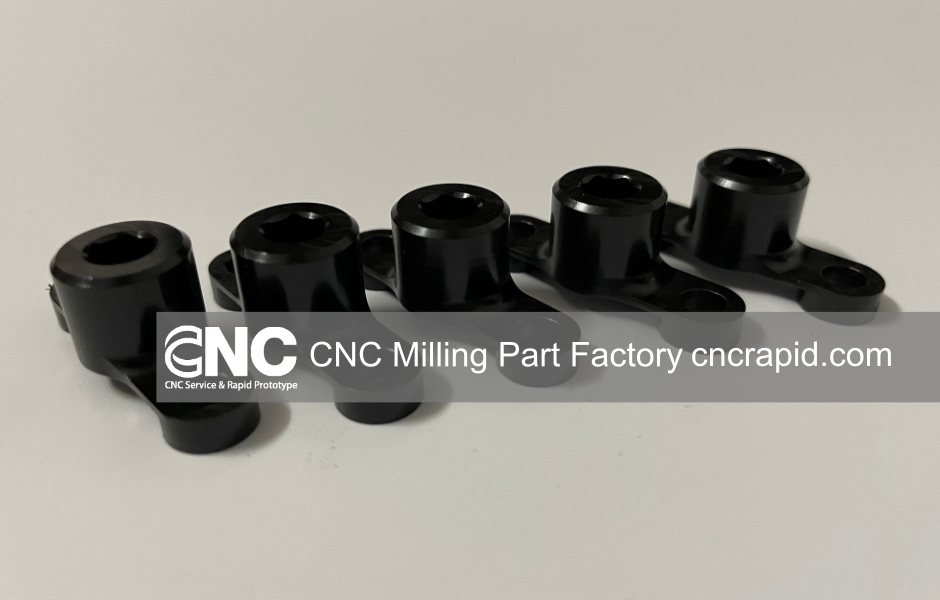 CNC Machined Parts with Black Chrome Plating