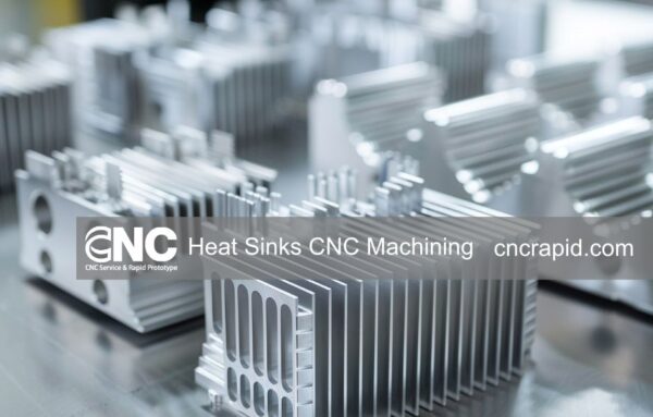 Heat Sinks CNC Machining by CNC Rapid