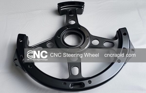 Custom CNC Machined Steering Wheel Rapid Prototypes