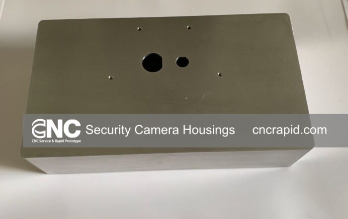 CNC Machining on Security Camera Housings