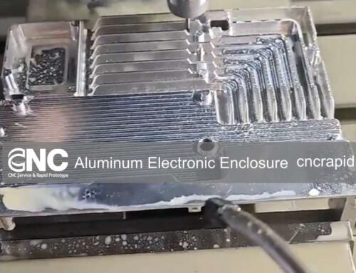 CNC Machining of Aluminum 7075 Electronic Enclosure with Heat Sink