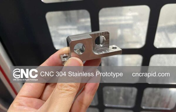 CNC Milled 304 Stainless Prototype at CNC Rapid