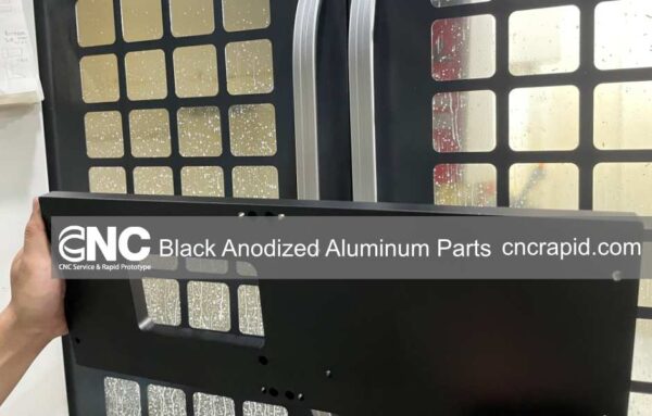 CNC Rapid Black Anodized Aluminum Enclosures