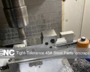 Tight-Tolerance 45# Steel Parts by CNC Rapid