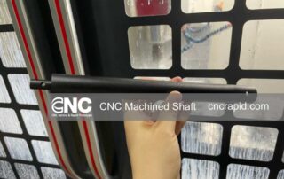 Black Anodized CNC Machined Shaft