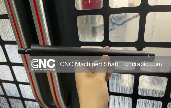 Black Anodized CNC Machined Shaft