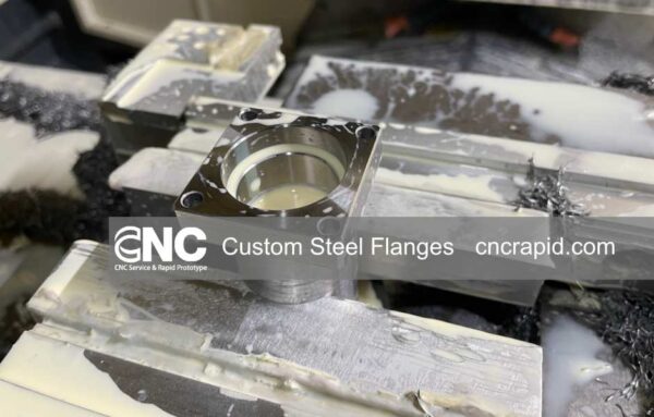 Custom 40Cr Steel Flanges and Housings Machining