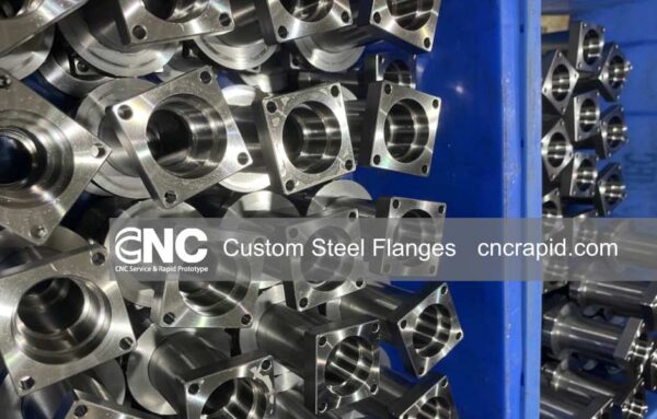 Custom 40Cr Steel Flanges and Housings Machining