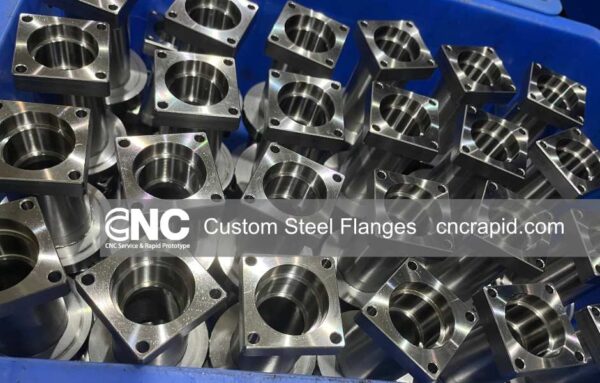Custom 40Cr Steel Flanges and Housings Machining