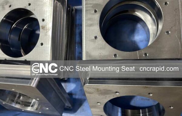 Custom CNC Machined Steel Mounting Seat
