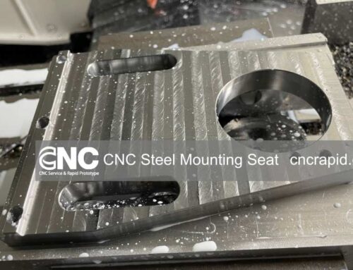 Custom CNC Machined Steel Mounting Seat