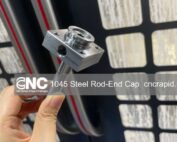 1045 Steel Rod-End Cap CNC Machined Part