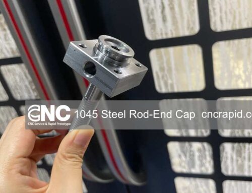 1045 Steel Rod-End Cap CNC Machined Part