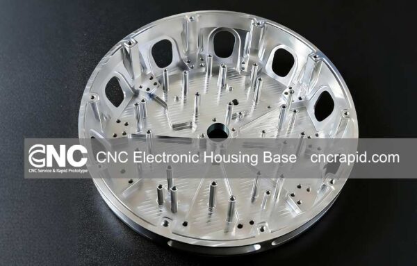 CNC Machined Electronic Housing Base