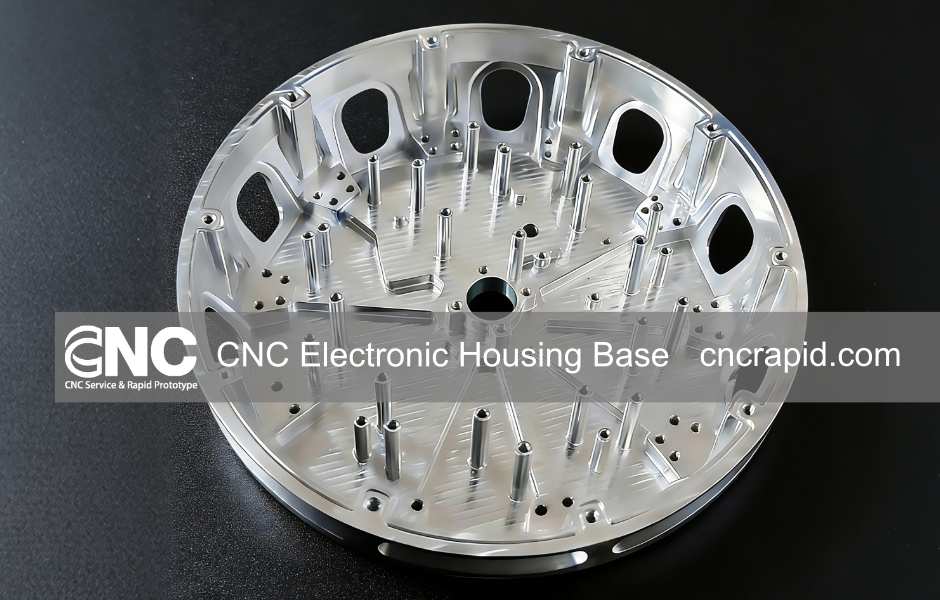CNC Machined Electronic Housing Base