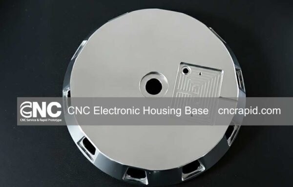 CNC Machined Electronic Housing Base