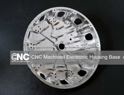 CNC Machined Electronic Housing Base