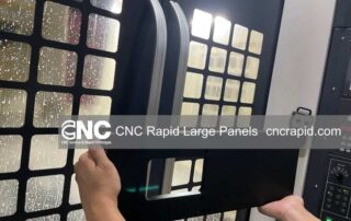 Machining Large CNC Panels: How We Maintain Perfect Flatness