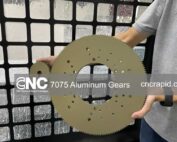 Precision CNC Machined 7075 Aluminum Gears