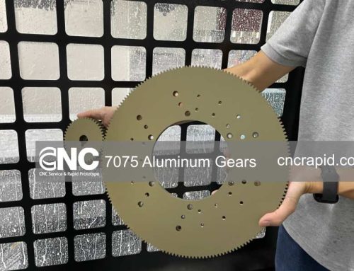 Precision CNC Machined 7075 Aluminum Gears
