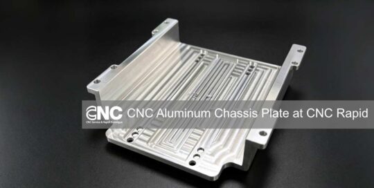 CNC Machined Aluminum Chassis Plate